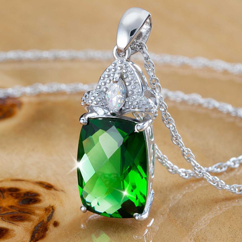 Spirit Lake Helenite Pendant